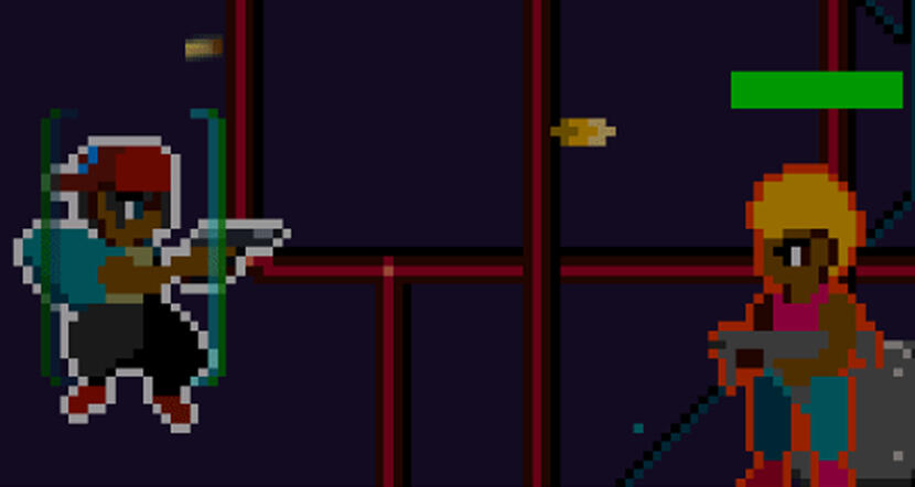 Maxim Shooting badguys